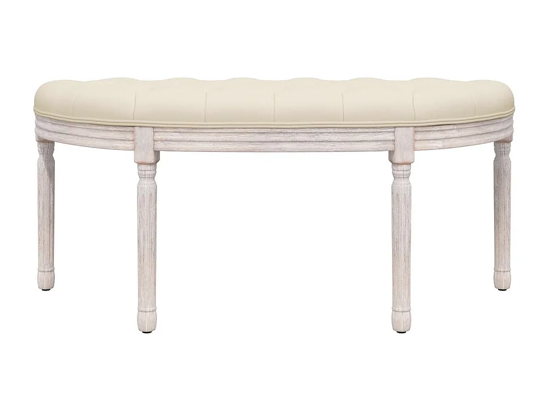 Banc beige 110,5x45x49 lin