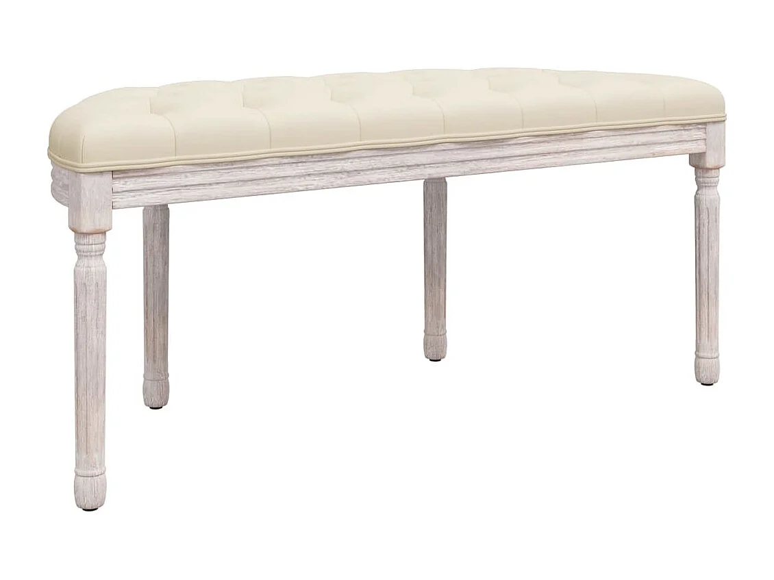 Banc beige 110,5x45x49 lin