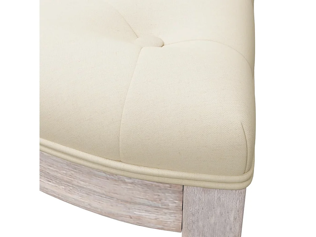 Banc beige 110,5x45x49 lin