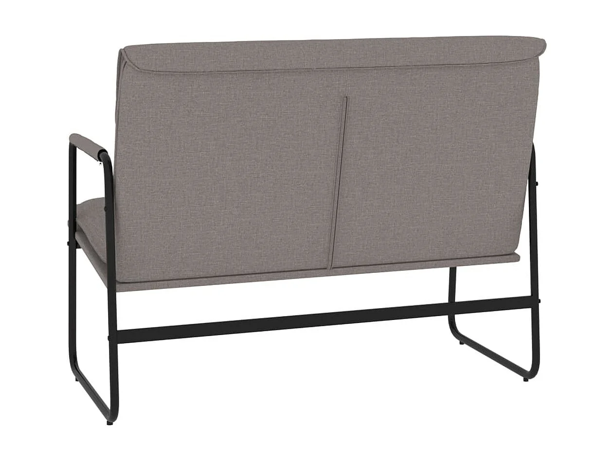 Banc Taupe 100x64x80 Tissu