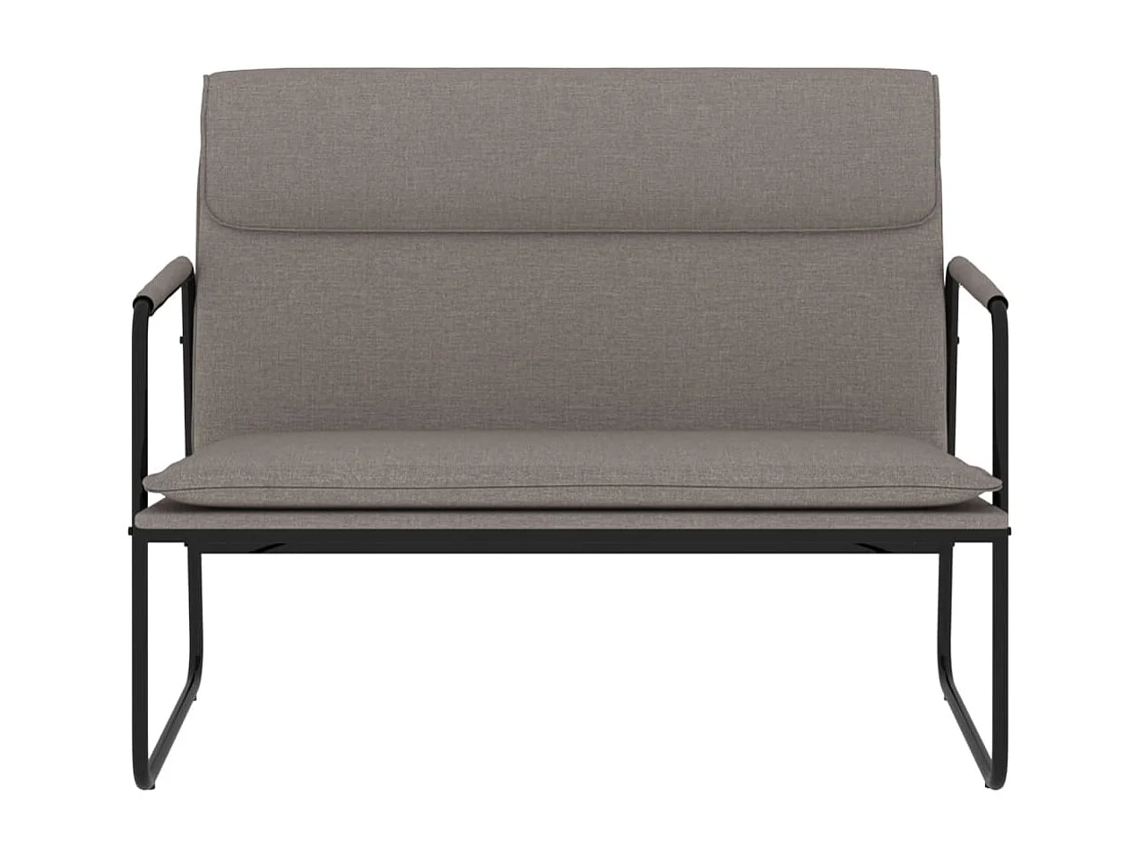 Banc Taupe 100x64x80 Tissu