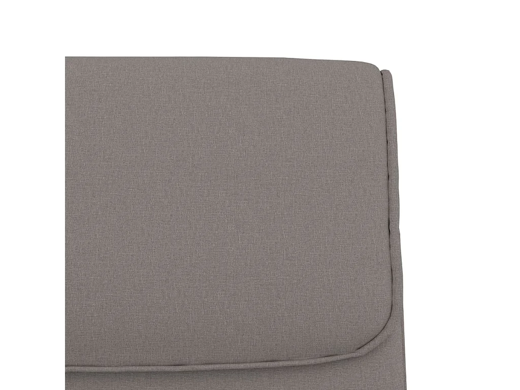 Banc Taupe 100x64x80 Tissu