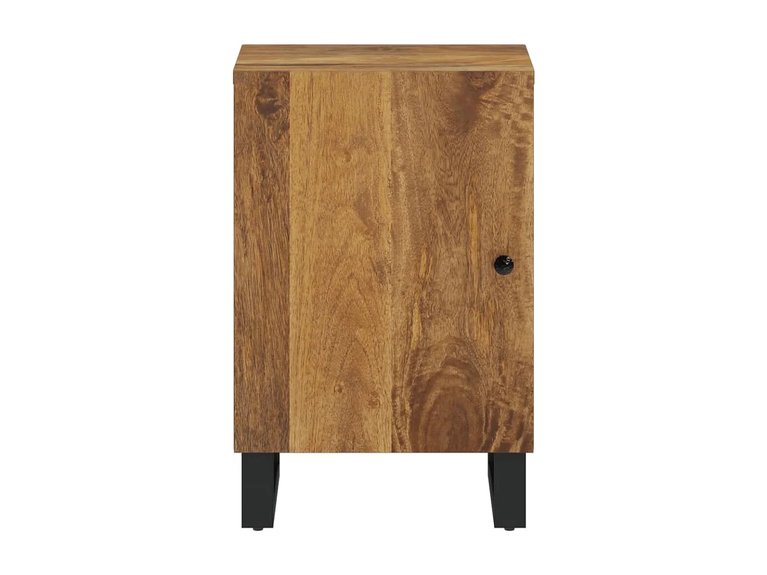 Armoire de salle de bain 38x33x58 bois massif de manguier