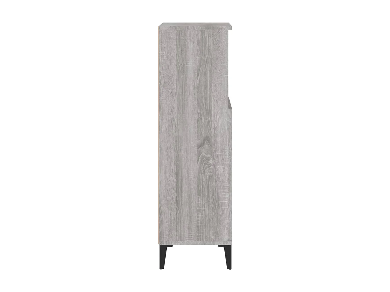 Armoire salle de bain sonoma gris 30x30x100