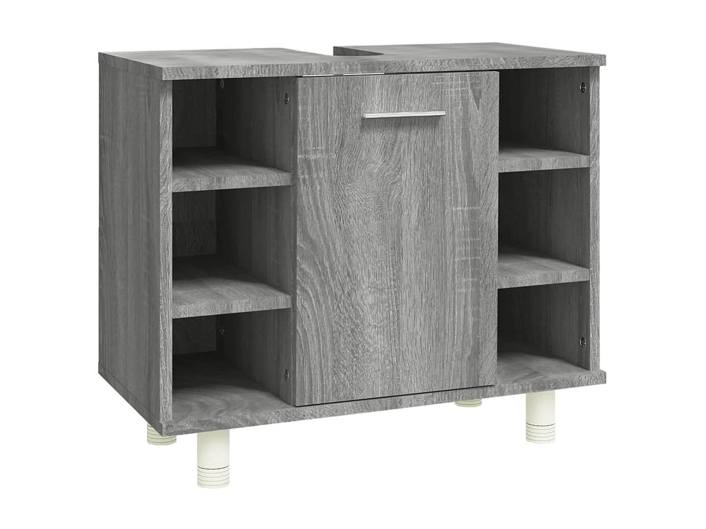 Armoire de bain Sonoma gris 60x32x53,5 Bois d'ingénierie