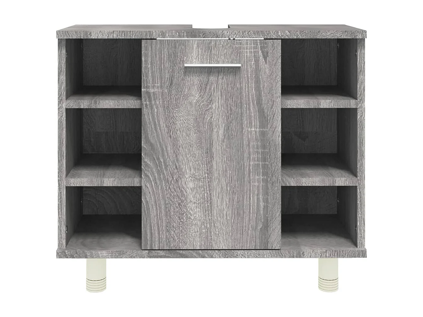 Armoire de bain Sonoma gris 60x32x53,5 Bois d'ingénierie