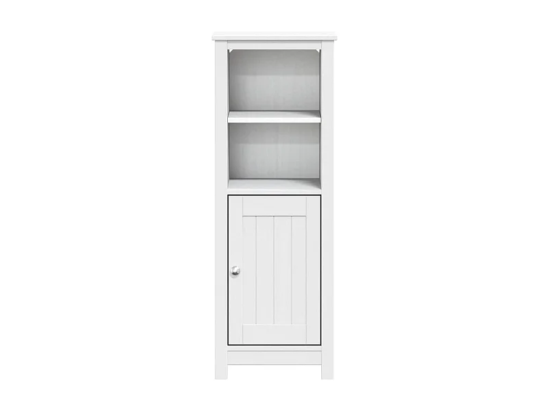 Armoire de salle de bain BERG blanc 40x34x110 pin massif