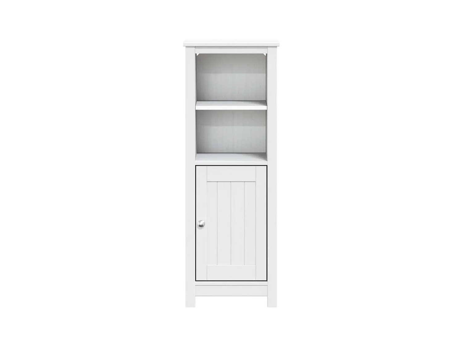 Armoire de salle de bain BERG blanc 40x34x110 pin massif