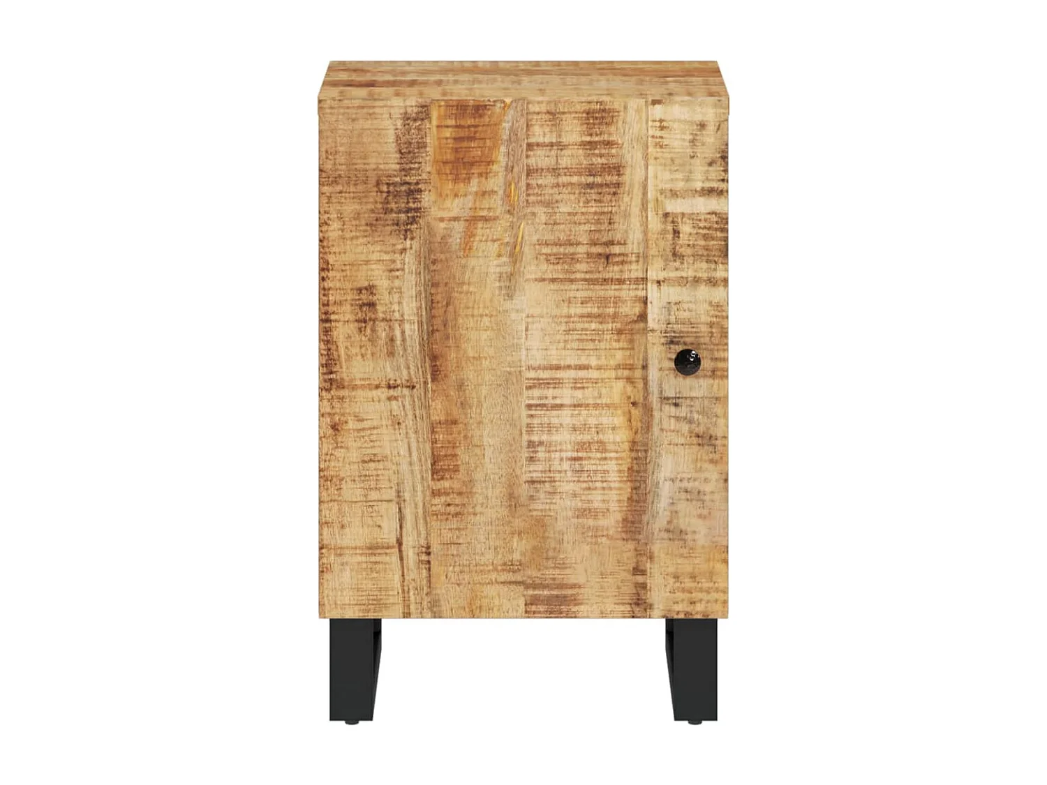 Armoire de salle de bain 38x33x58 bois massif de manguier