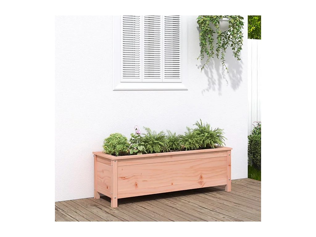 Lit surélevé de jardin 119,5x40x39 bois douglas massif