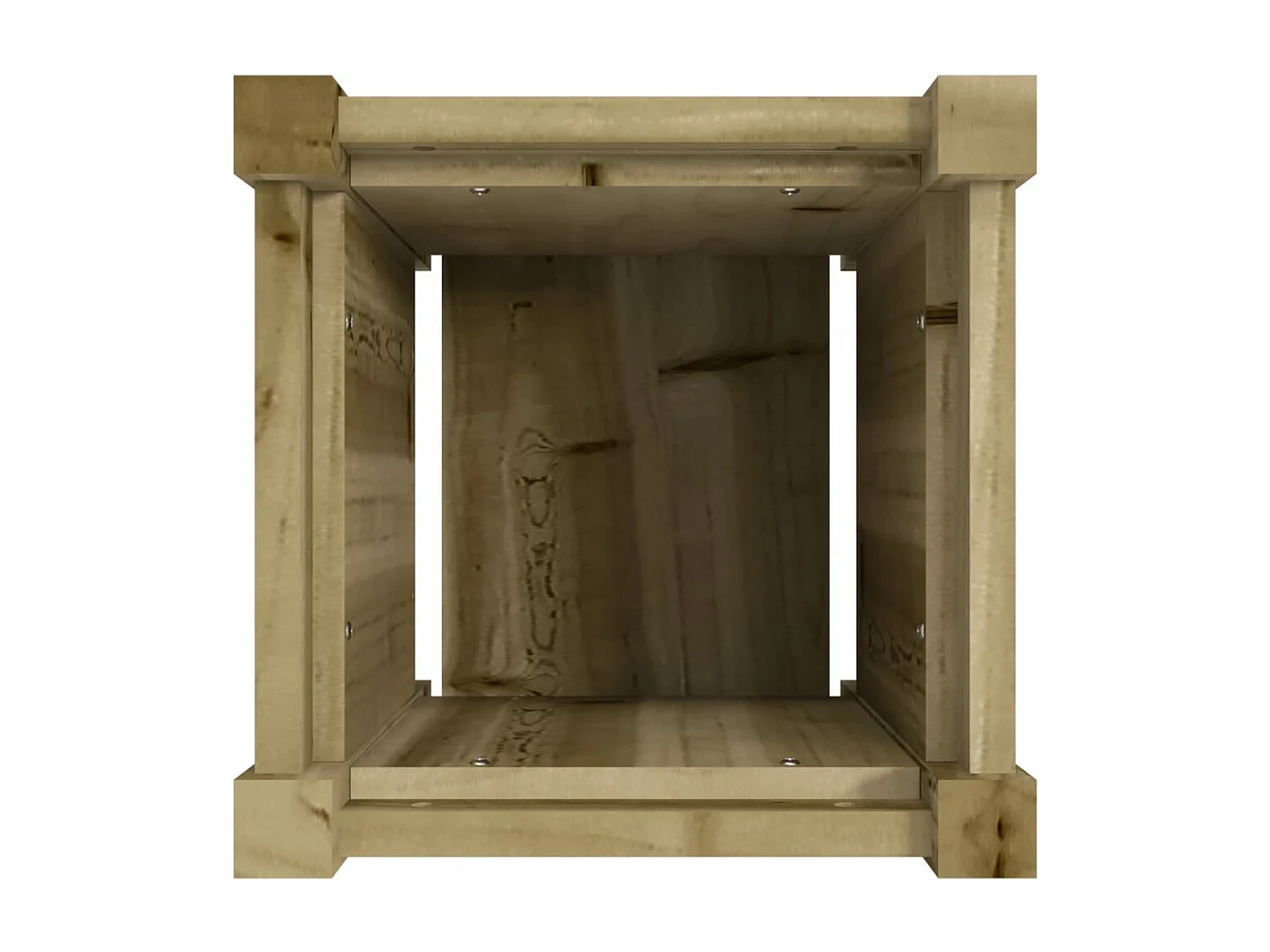 Jardinières 2 pcs bois de pin imprégné