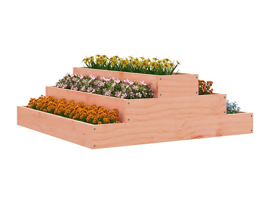 Jardinière 80x80x27 Bois de douglas massif