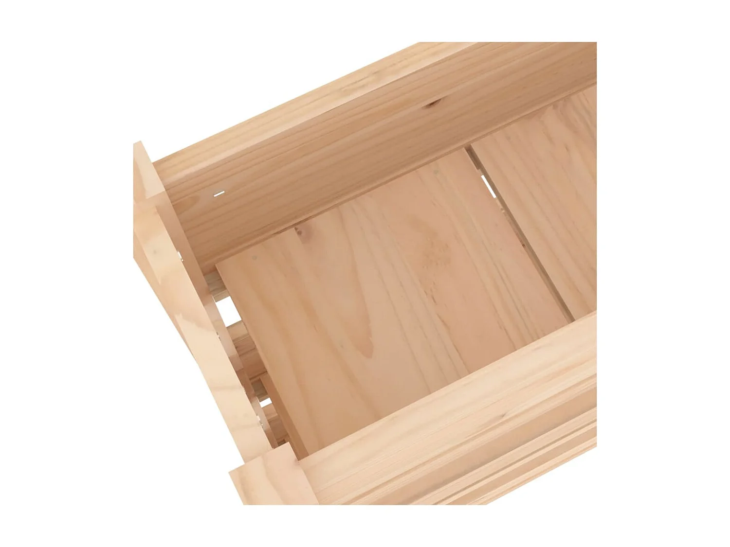 Jardinière 77x25x104,5 Bois massif de pin