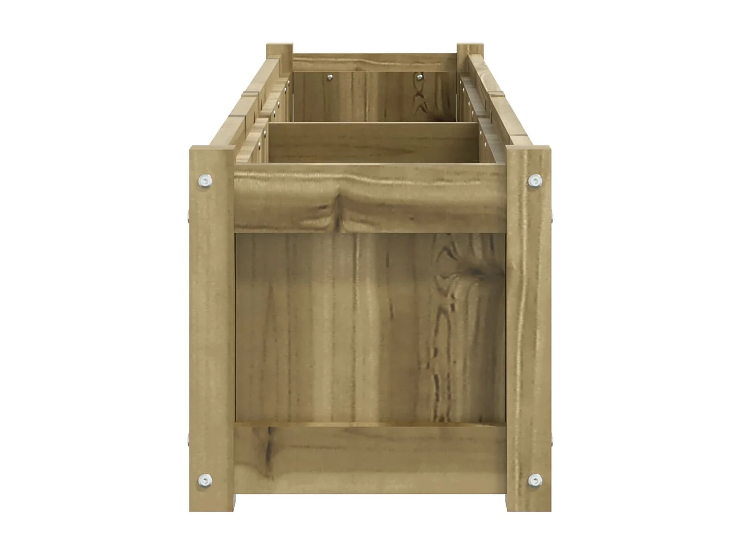 Jardinière 150x31x31 bois de pin imprégné