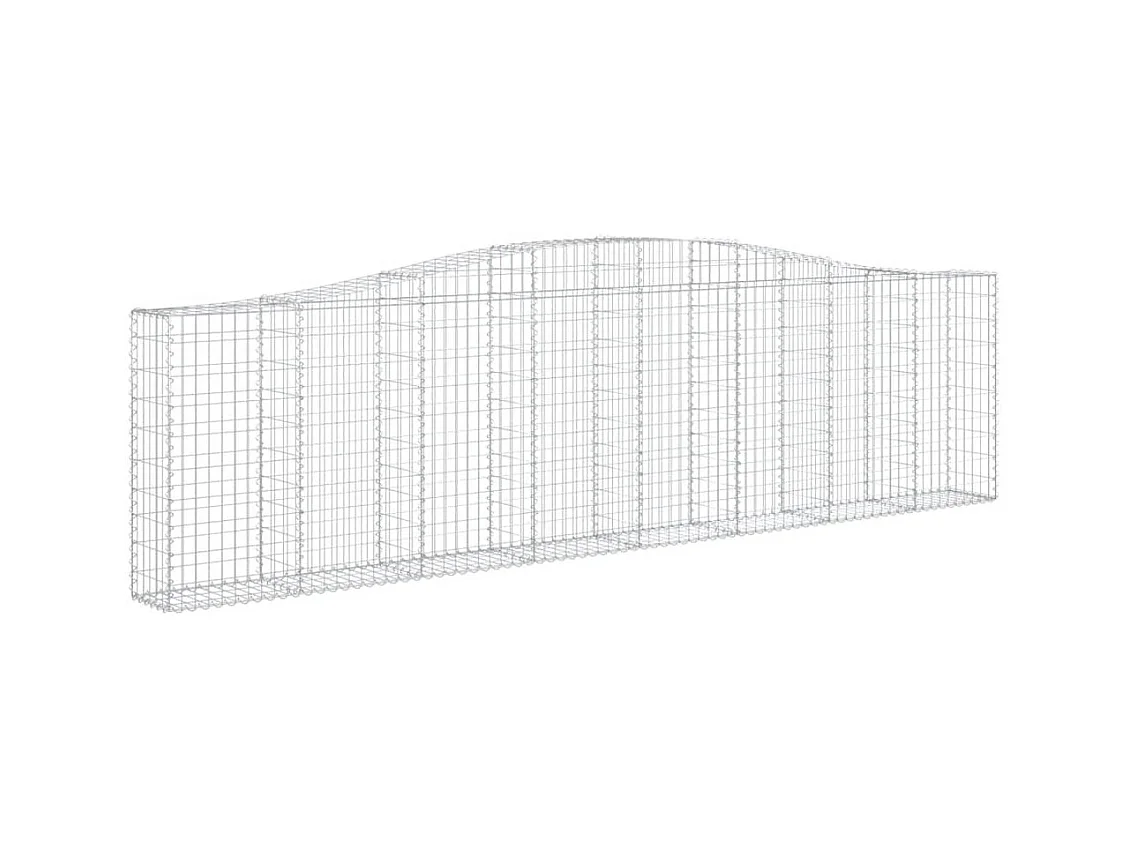 Schanskorven 25 st gewelfd 400x30x100/120 cm ijzer