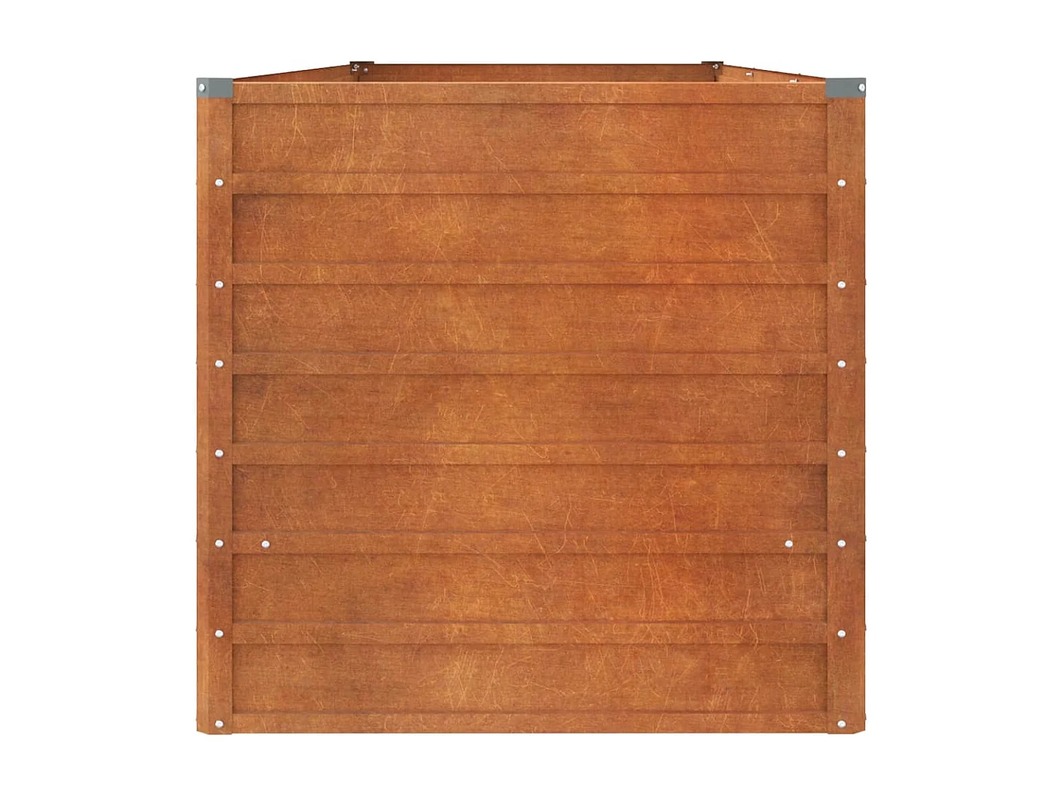 Lit surélevé de jardin rouillé 240x80x77 acier corten