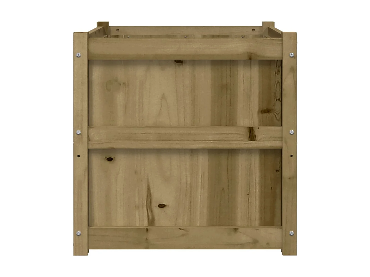 Jardinière d'extérieur 60x60x60 bois de pin imprégné