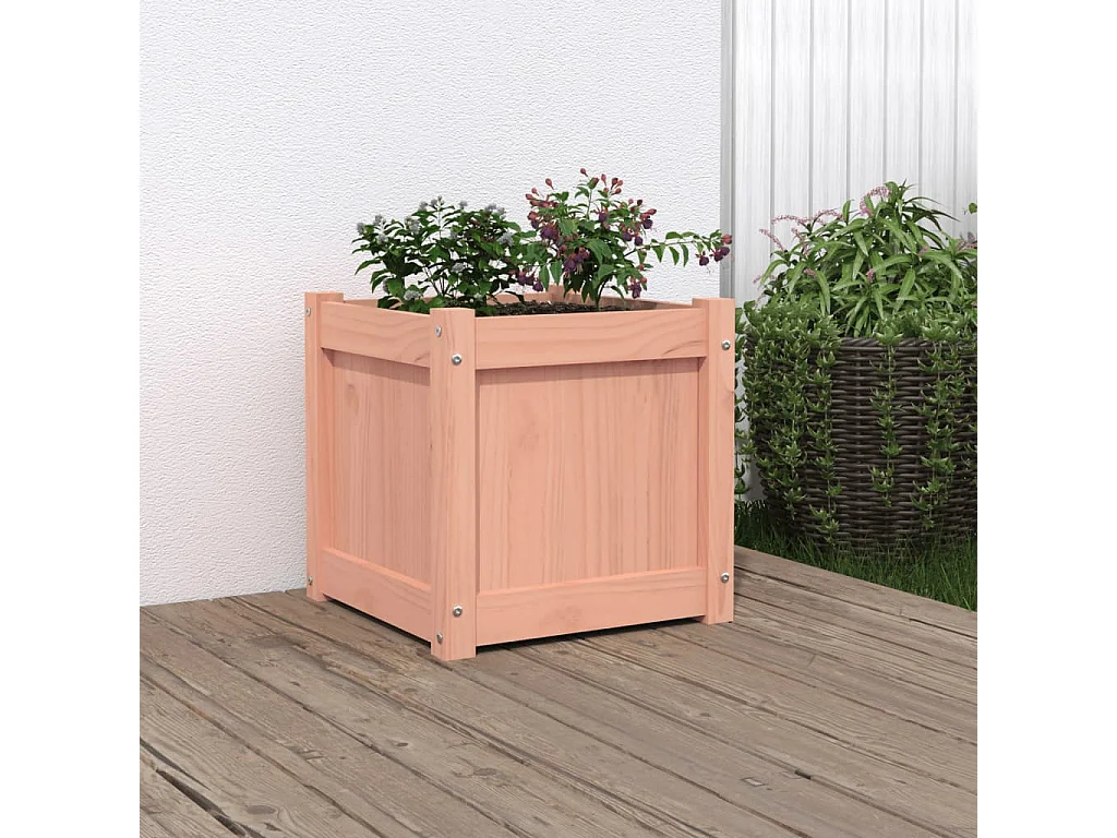 Jardinière 40x40x40 bois massif douglas