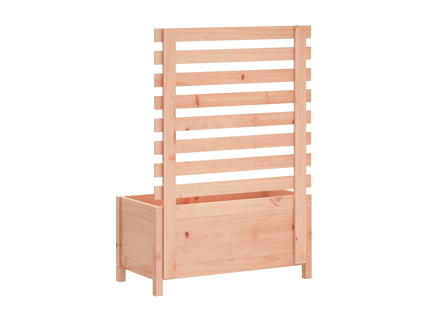 Jardinière avec support 79x39,5x114 bois massif douglas