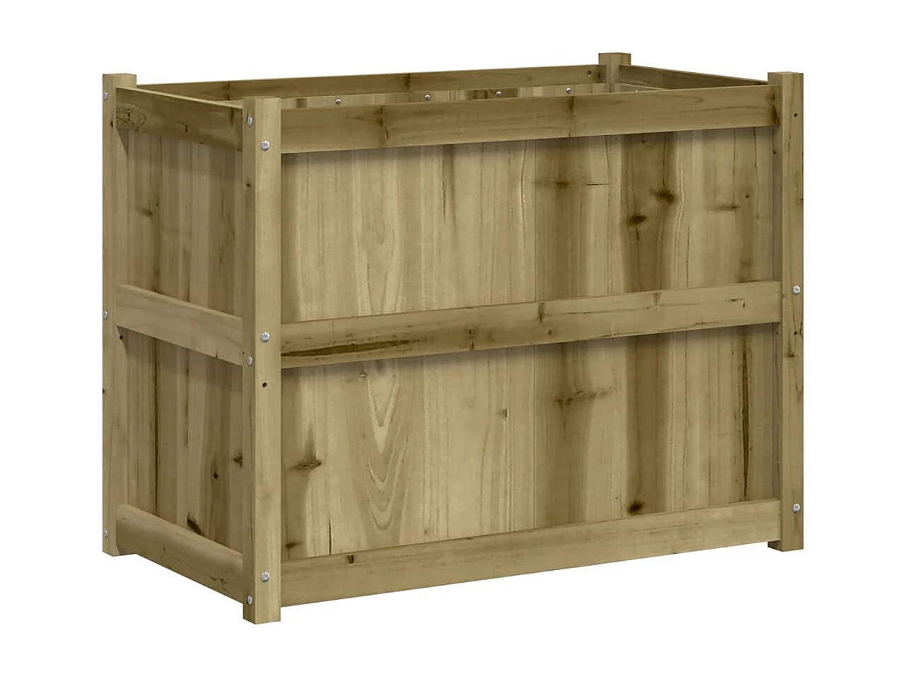 Jardinière 90x50x70 bois de pin imprégné