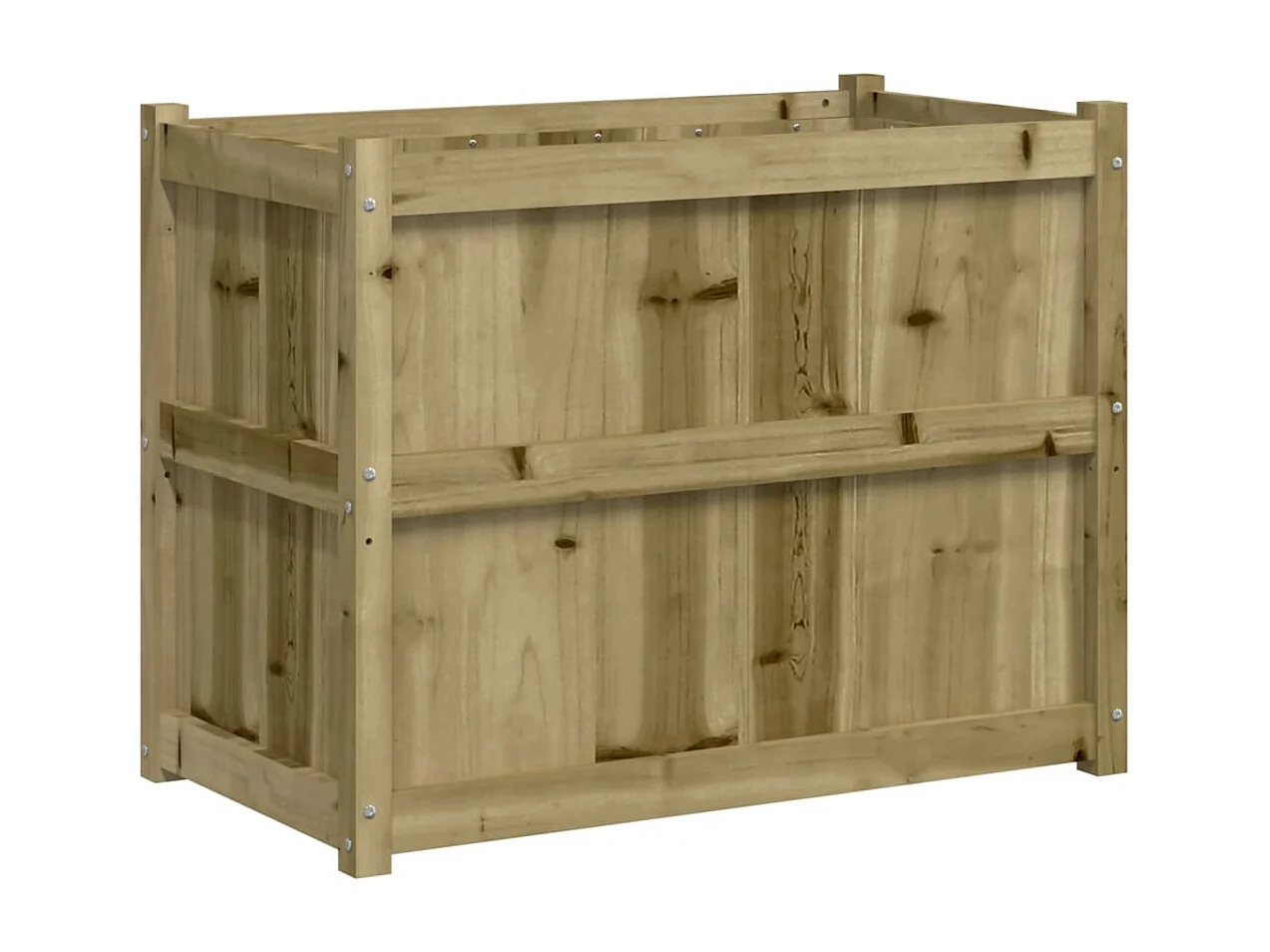 Jardinière 90x50x70 bois de pin imprégné