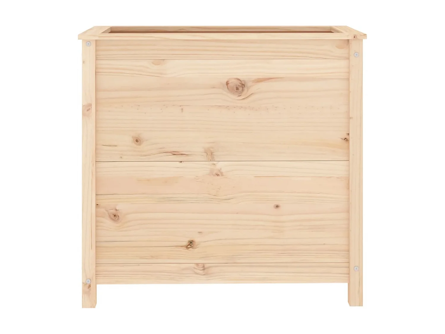 Jardinière 82,5x40x78 bois de pin massif