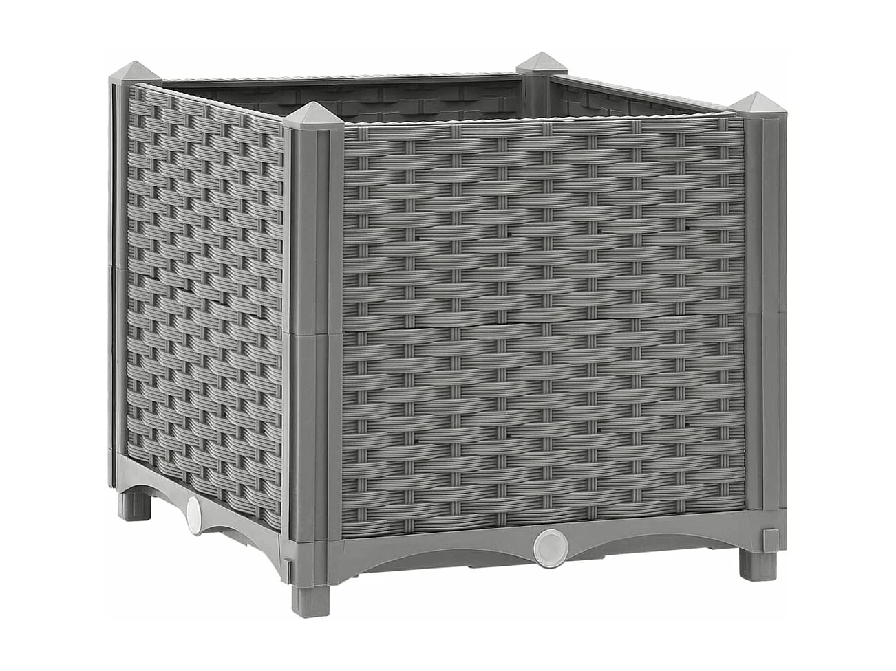 Lit surélevé 40x40x38 Polypropylène