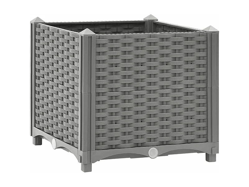 Lit surélevé 40x40x38 Polypropylène