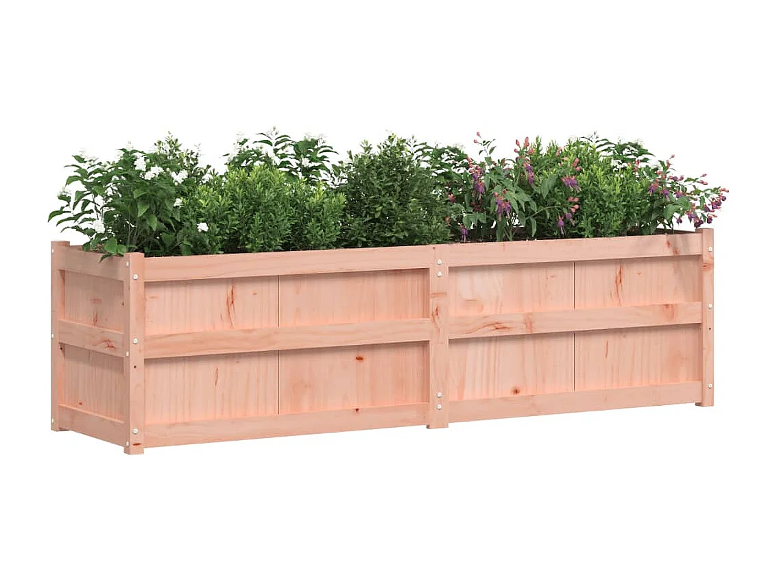 Jardinière 180x50x50 bois massif de douglas