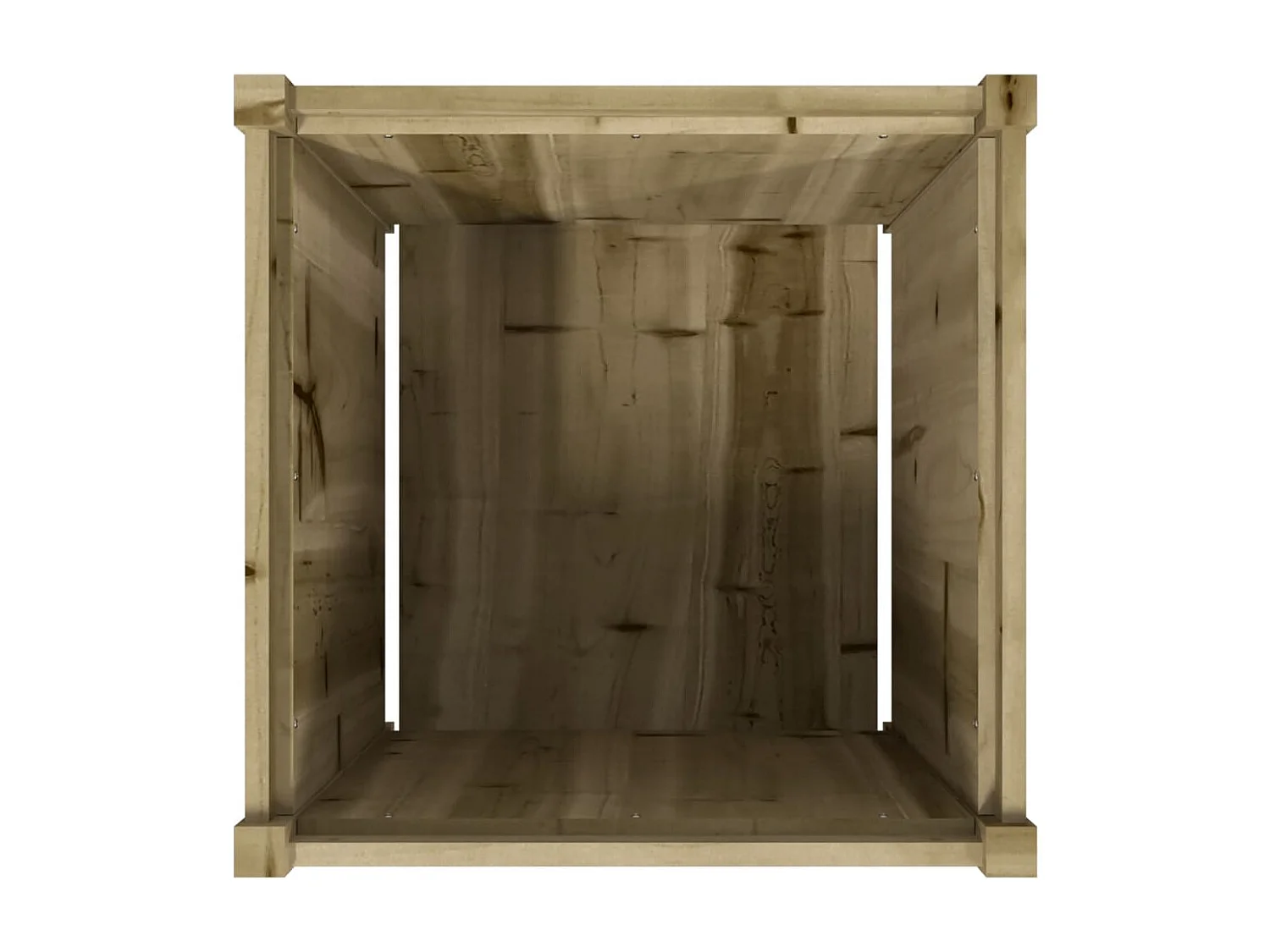 Jardinières 2 pcs bois de pin imprégné