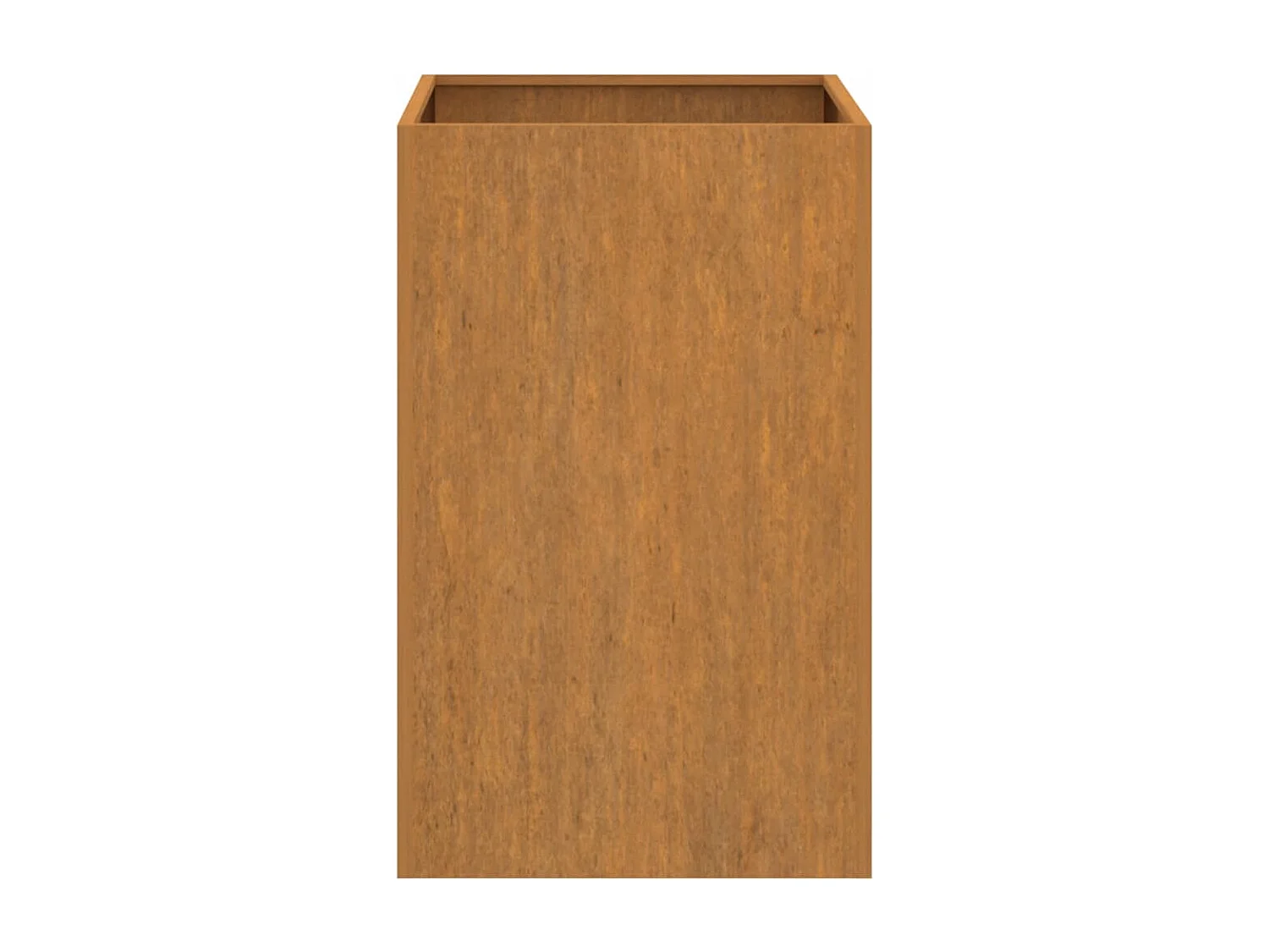 Jardinière 52x48x75 acier corten