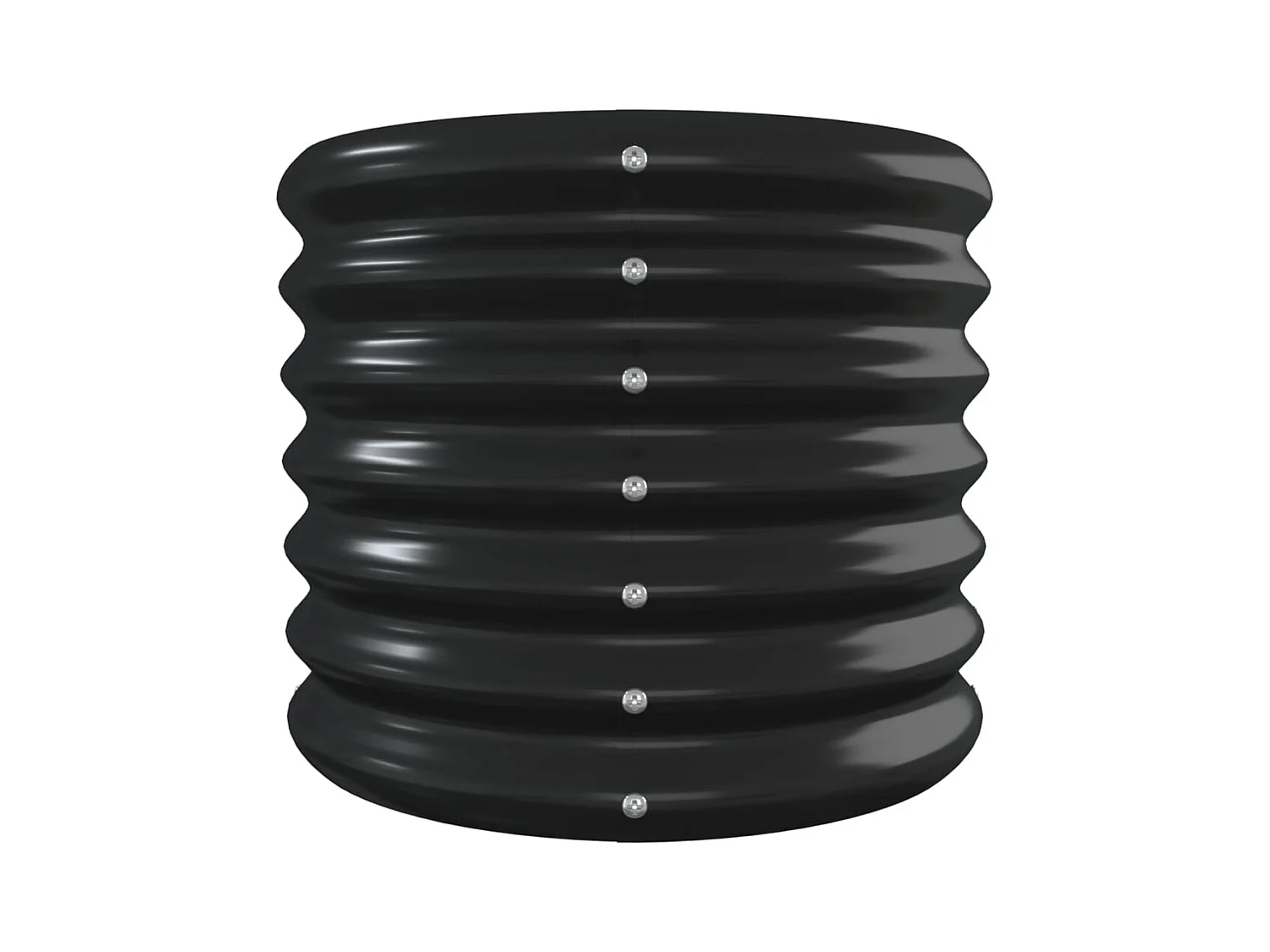 Jardinière Acier enduit de poudre 332x40x36 Anthracite