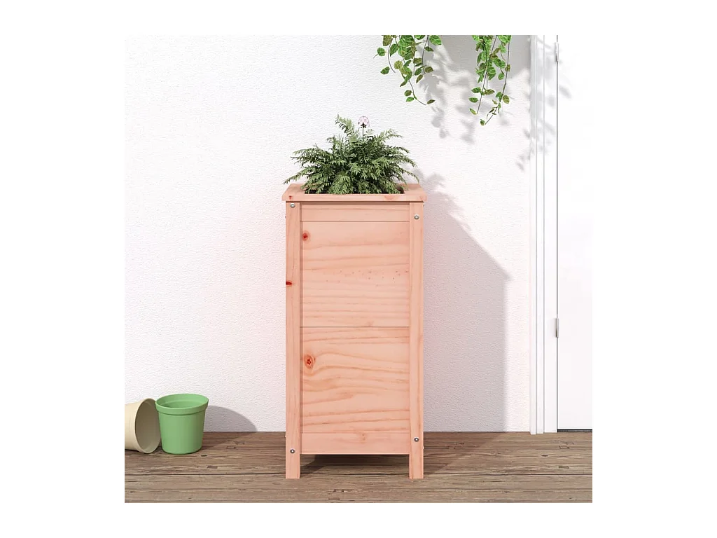Jardinière 40x40x78 bois massif douglas