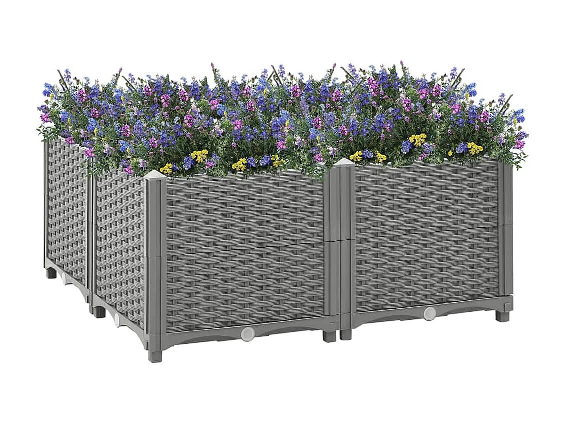 Lit surélevé 80x80x38 Polypropylène