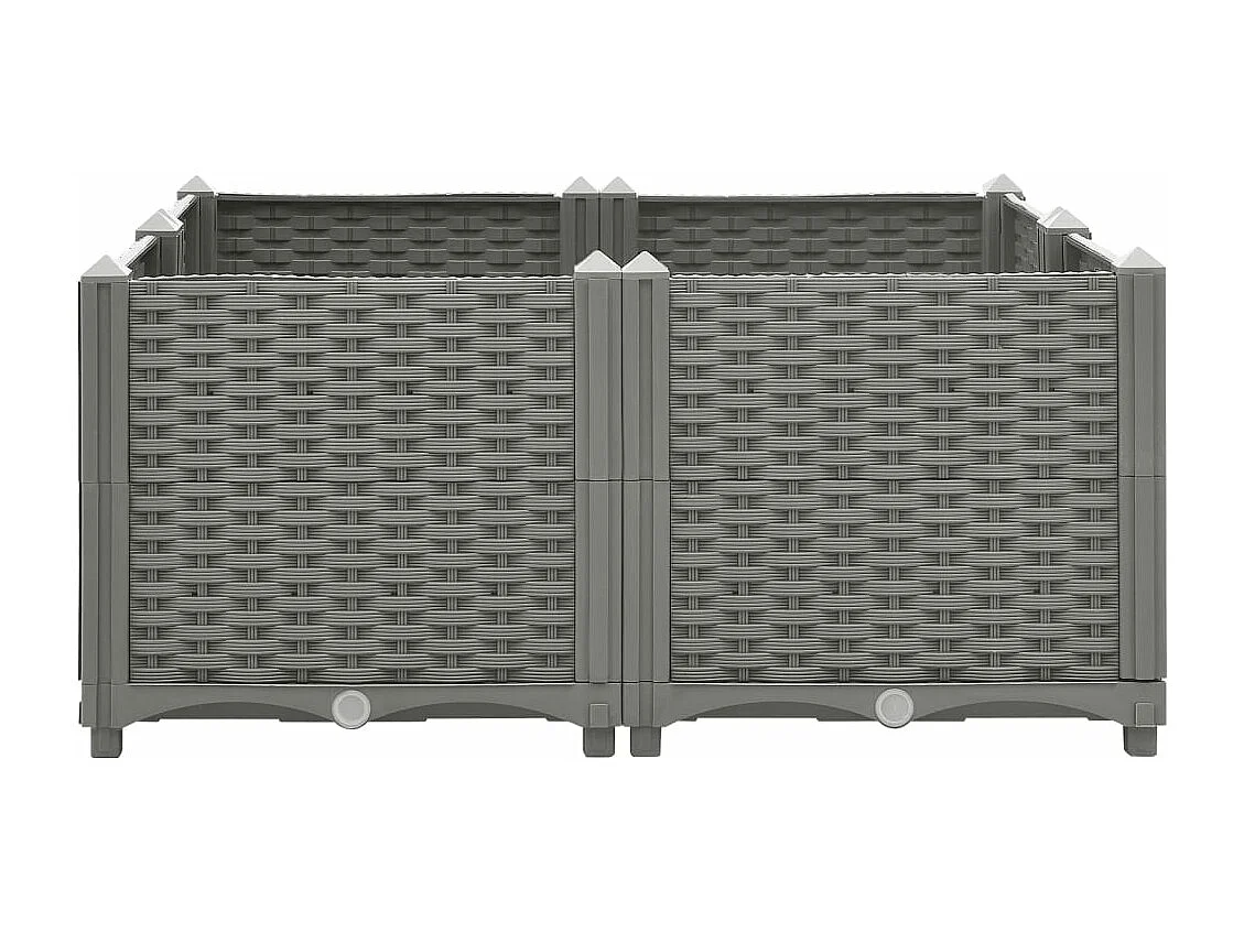 Lit surélevé 80x80x38 Polypropylène