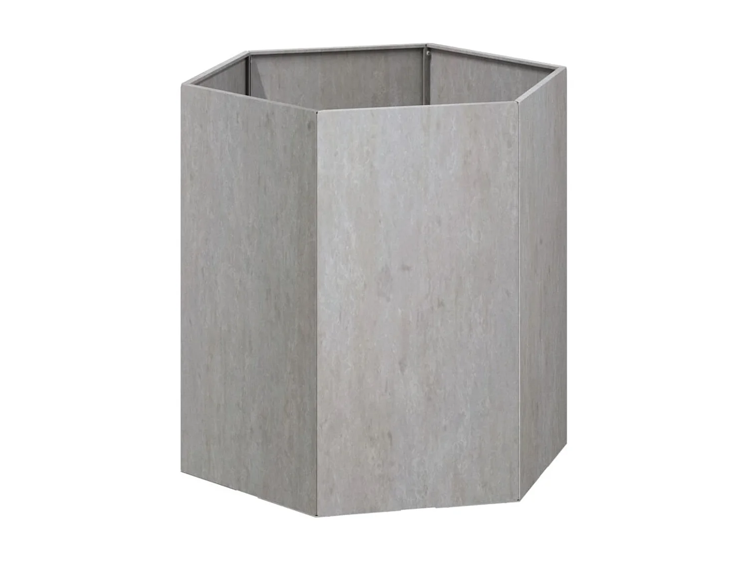 Jardinière Rouillé 40x40x45 Acier corten