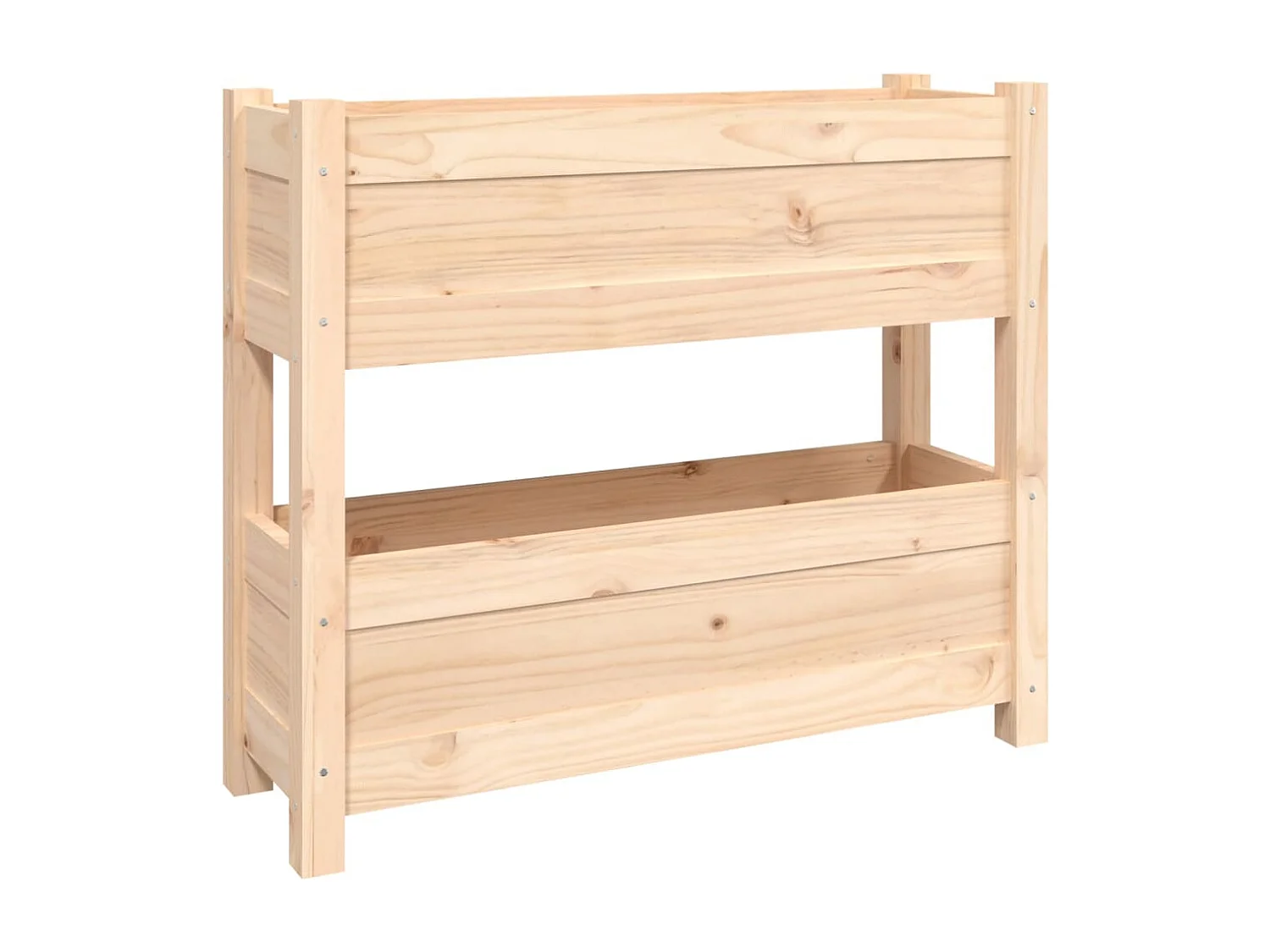 Jardinière 77x25x66 Bois massif de pin