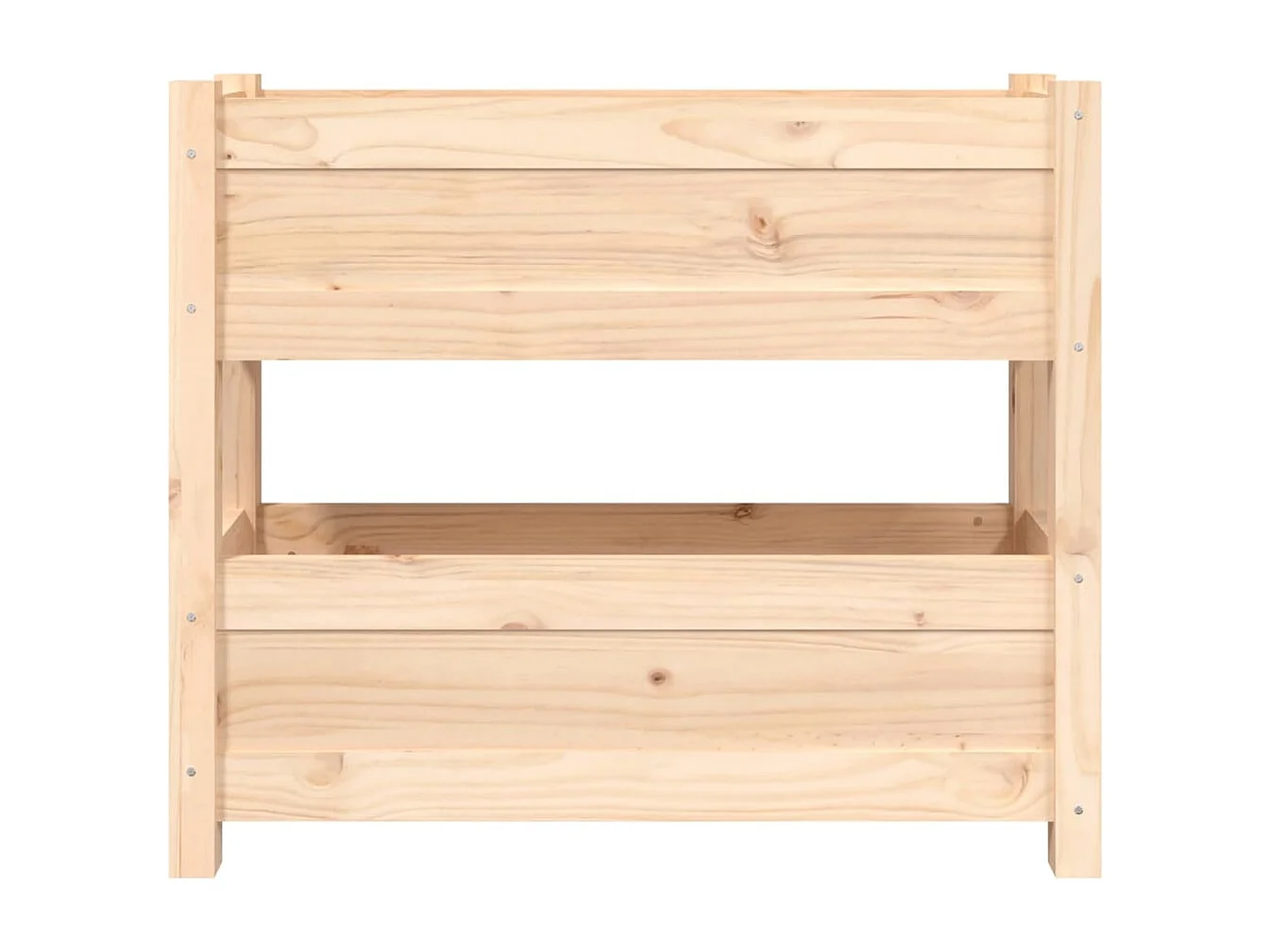 Jardinière 77x25x66 Bois massif de pin