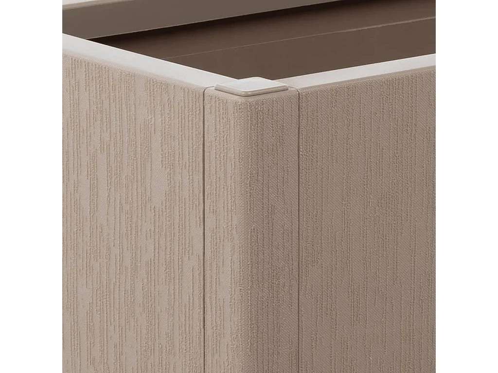 Jardinière marron clair 80x36x35 PP