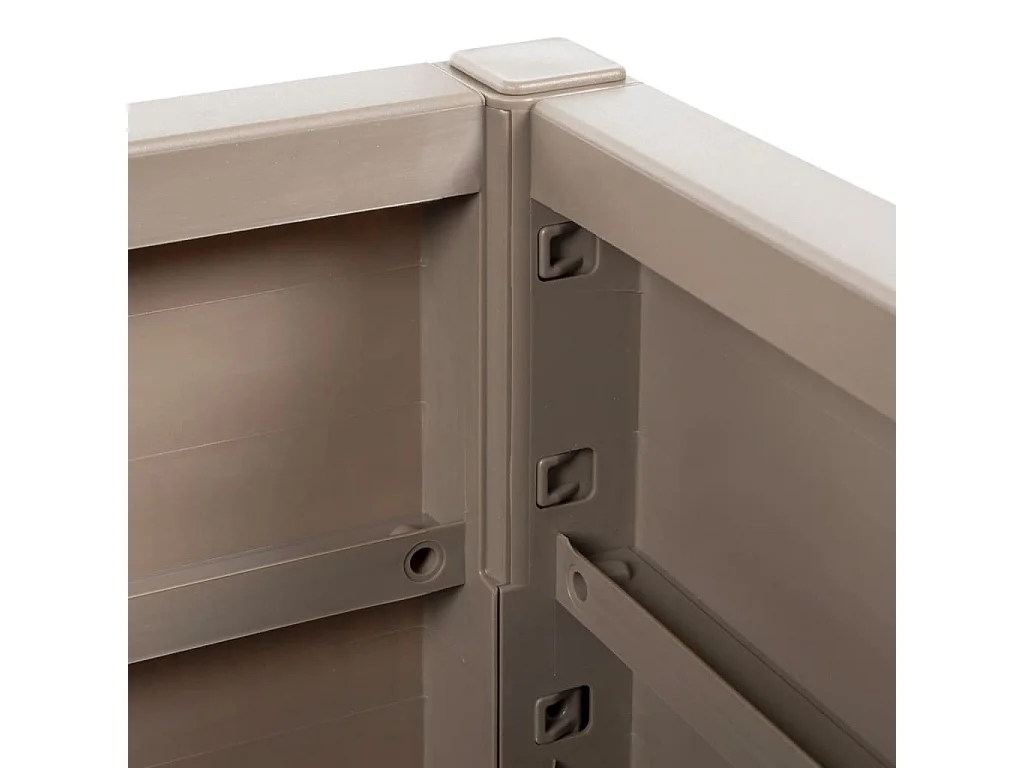 Jardinière marron clair 80x36x35 PP