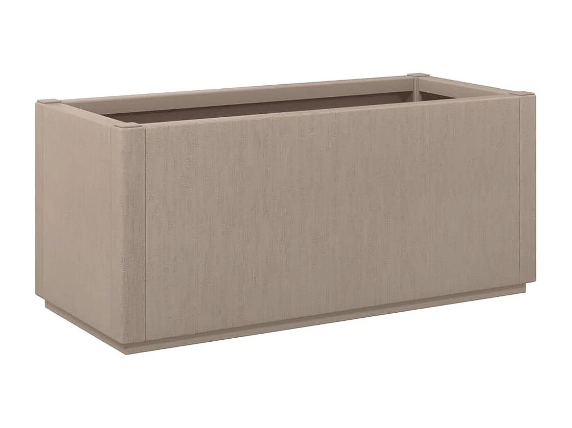 Jardinière marron clair 80x36x35 PP