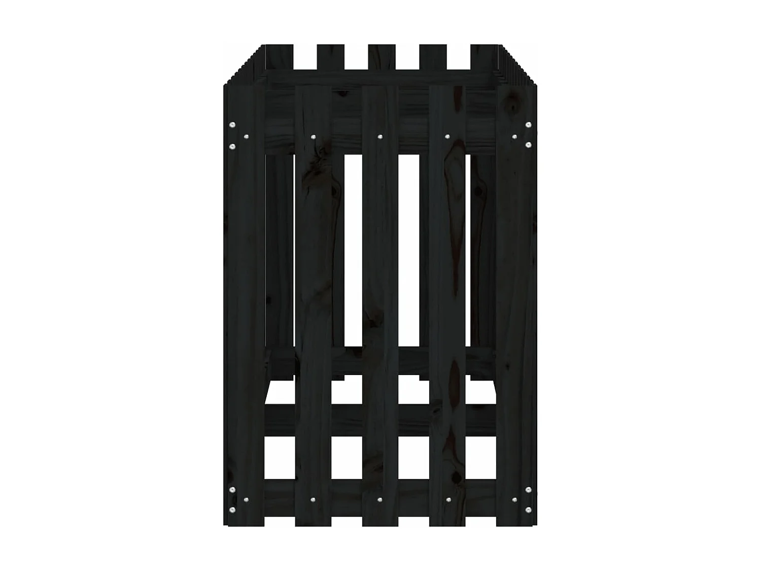 Lit surélevé de jardin design de clôture 150x50x70 pin massif