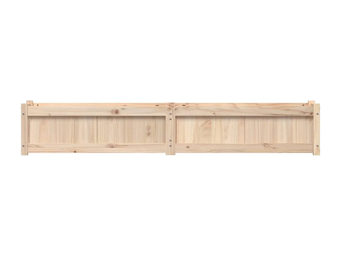 Jardinière 180x31x31 bois de pin massif