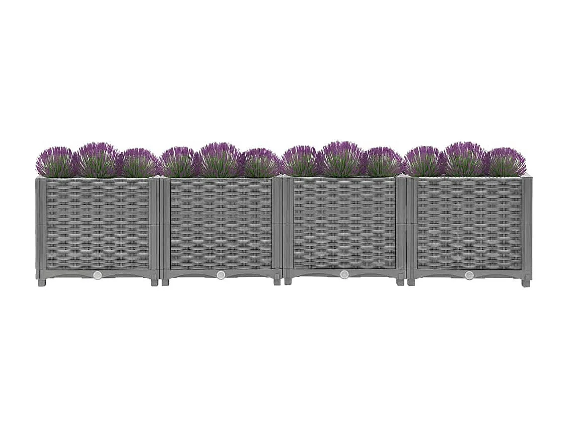 Lit surélevé 160x40x38 Polypropylène