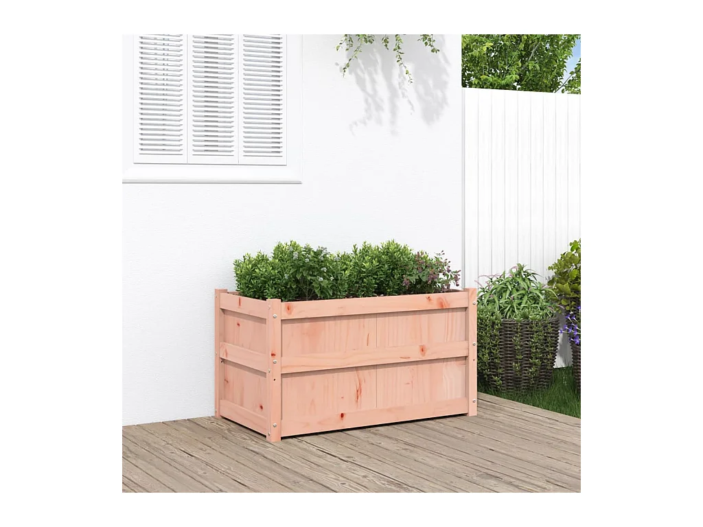 Jardinière 90x50x50 bois massif douglas