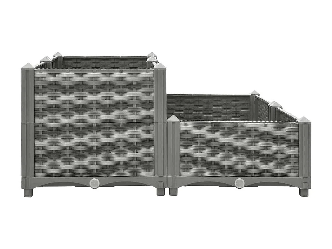 Lit surélevé 80x80x38 Polypropylène