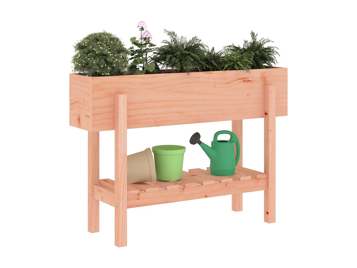 Lit surélevé de jardin 101x30x69 bois douglas massif