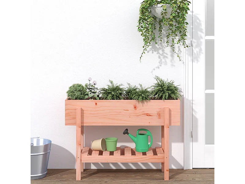 Lit surélevé de jardin 101x30x69 bois douglas massif