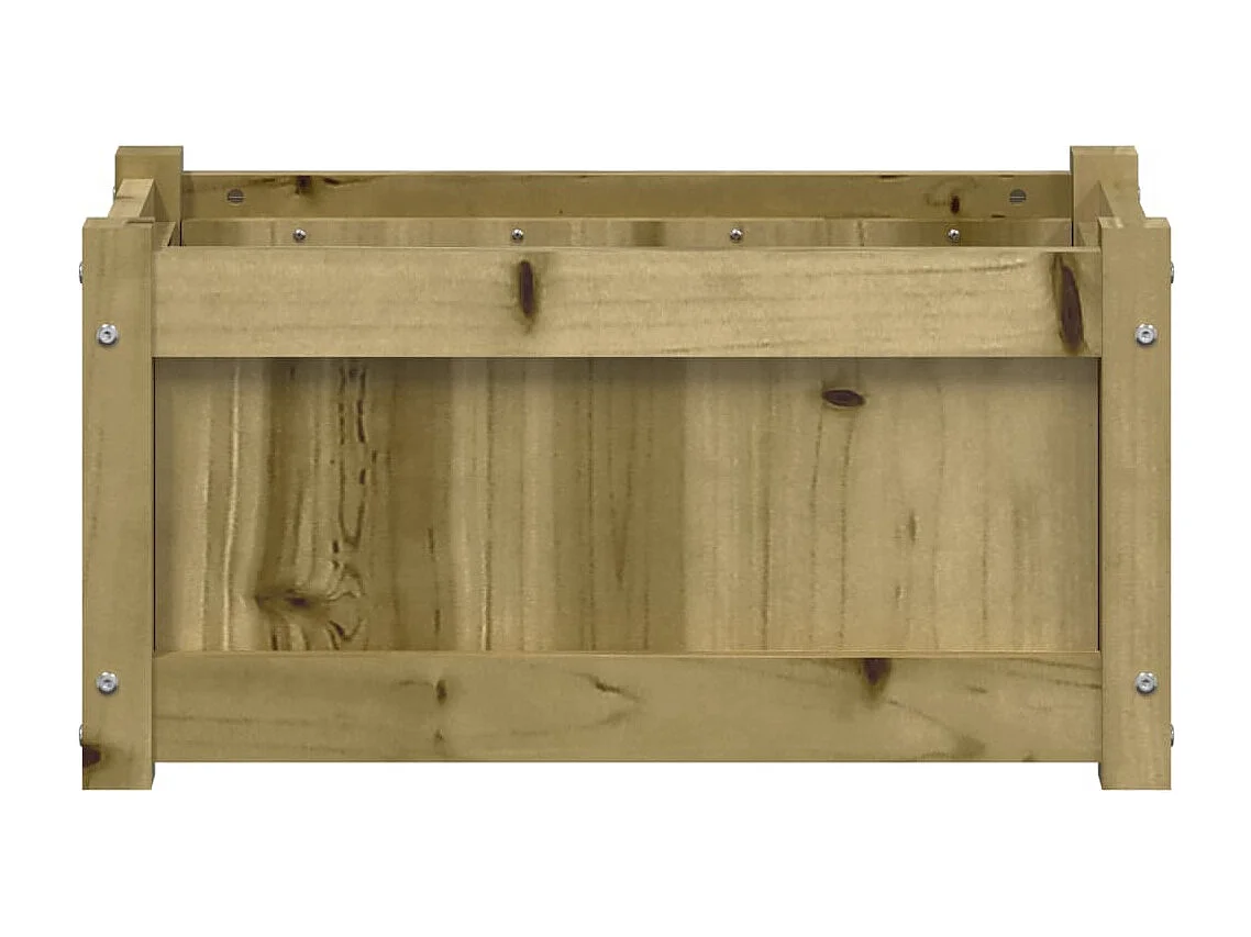 Jardinière 60x31x31 bois de pin imprégné
