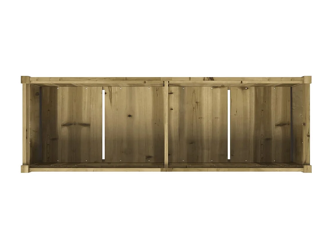 Jardinière 150x50x70 bois de pin imprégné